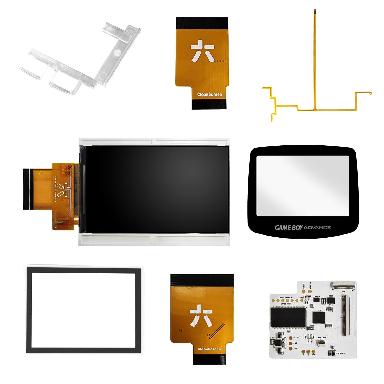 Game Boy Advance CleanScreen Screen Kit (IPS) product image